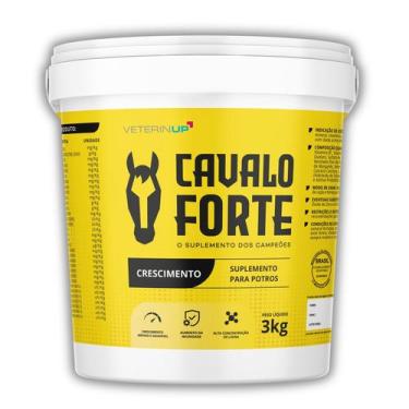 Imagem de Suplemento para Potro Cavalo Forte Crescimento 3KG