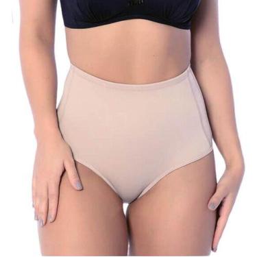Imagem de Calcinha Modeladora Model Forma Pós Cirurgica Cintura Alta, M, Bege