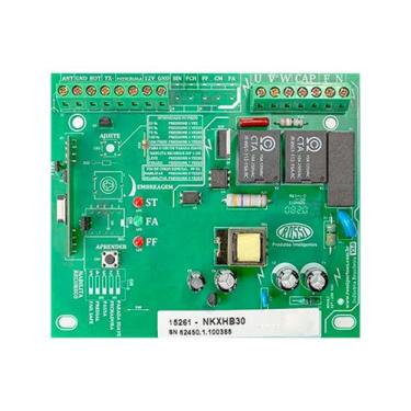 Imagem de Central Placa de Comando Para Portão Eletrônico Motor 433MHZ Rossi Kxh