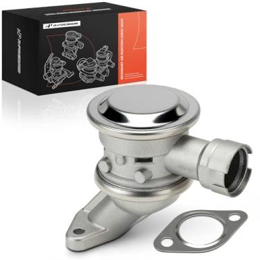 Imagem de A-Premium Válvula de retenção de injeção de ar secundária compatível com BMW 545i/645Ci 2004-2005, 745i/745Li 2002-2005, Alpina B7 2007-2008, 4,4L, válvula de controle de verificação da bomba de ar