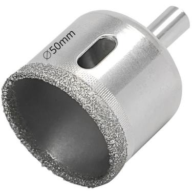 Imagem de Serra Copo Diamantada Refrigerada 50Mm Porcelanato Vidro - Fertak