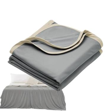 Imagem de The Cold Blanket | Edredom respirável para descanso - Cobertor portátil dupla face para clima quente para casa, viagem, viagem, cama, sofá