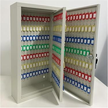 Imagem de ZDJZMGZ Suporte de parede para chaveiro, armário de chaves, caixa de bloqueio de armazenamento de chaves, portátil, grandes caixas de armário de armazenamento para chave de casa, com etiquetas