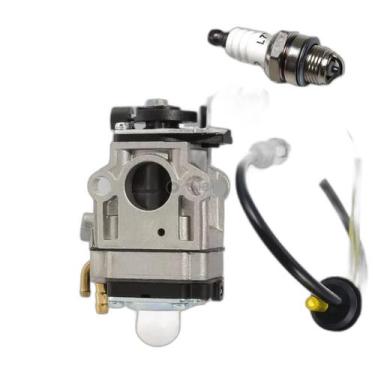 Imagem de Carburador Vela Roçadeira Compativel Trapp E Carbon 43 52Cc - Bjb