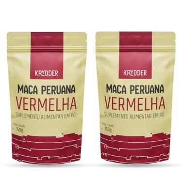 Imagem de 2 x Maca Peruana Vermelha Em Pó Premium - 150G Pura Energia Natural - Gelatinizada - Para Homens e Mulheres - Maca Peruana Importada - Pura Sem Aditivos - Krydder Superalimentos (2)