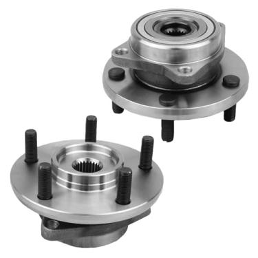 Imagem de Autoround Conjunto de rolamento e cubo da roda dianteira 513157 adequado para Chrysler Sebring 95-05, Dodge Avenger 95-00 / Stratus 01-05, Mitsubishi Eclipse 95-05 / Galant 99-08, Eagle Talon 95-98, 5