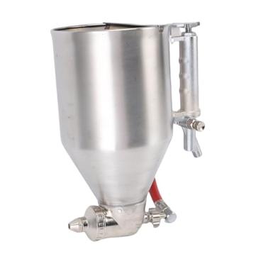 Imagem de GOWENIC Pulverizador de Argamassa de Cimento, Pulverizador de Gesso de Argamassa de Cimento de Estuque de Aço Inoxidável Com 6 Bicos Intercambiáveis, Entrada de 1/4 de Polegada, para Pintura de