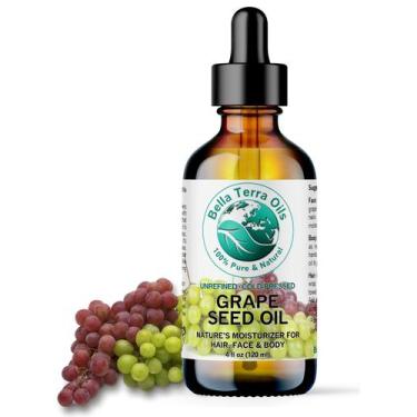 Imagem de Aceite de Semilla de Uva Bella Terra Oils 120 mL Orgánico Prensado en 
