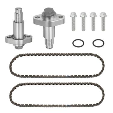 Imagem de JAVIK 420236510 Tensor de sincronização de alumínio dianteiro traseiro e corrente de came para Can-Am Outlander Renegade Commander Maverick 330 400 450 500 570 650 800 850 1000 para Ski-Doo Expedition