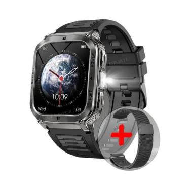 Imagem de Relógio Inteligente Unissex Com Tela AMOLED De 1.83", Bateria De 1000m