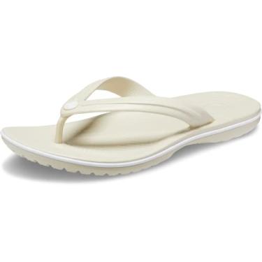 Imagem de Chinelo Crocband Flip, Crocs, Adulto Unissex, Osso, 43