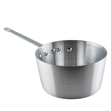 Imagem de Winco Frigideira afunilada de alumínio resistente, 3 mm, 4,25 litros