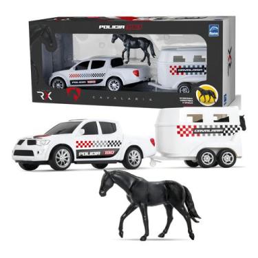 Imagem de Carrinho pick-up rx cavalaria de policia 1169 - Roma Brinquedos