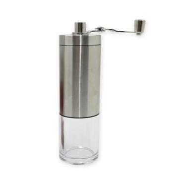 Imagem de Moedor De Café Inox Moedor Cerâmica Com Ajuste De Moagem Moe Grãos