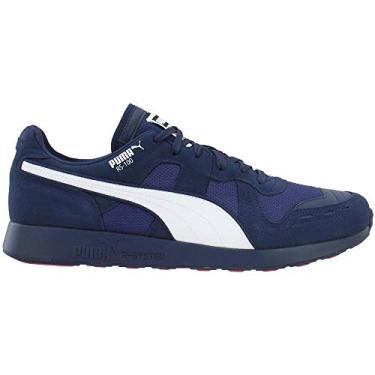 Imagem de PUMA Tênis masculino Rs-100, Pavão/branco, 4.5