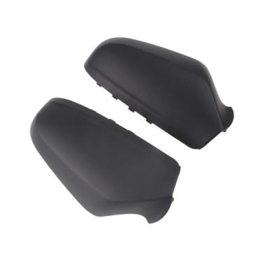 Imagem de Capa de espelho retrovisor compatível com vauxhall, opel, astra h 2004-2008, 2009, tampa de asa lateral, acessórios de substituição de carro 6428200(Unpainted Pair)