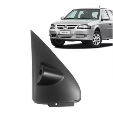 Imagem de Acabamento Interno Retrovisor Gol G2 G3 G4 4 Portas Lado Esquerdo Com Controle