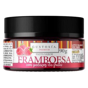 Imagem de Pasta Saborizante Premium Concentrada Gustosia framboesa 90g