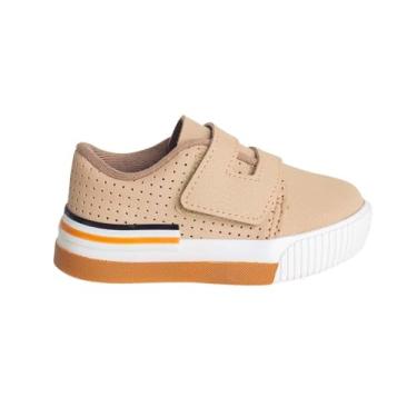 Imagem de Tênis Casual Infantil Molekinho Rust Bege 24