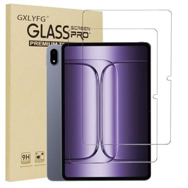 Imagem de GXLYFG Pacote com 2 protetores de tela de vidro temperado compatíveis com OnePlus Pad 3 de 13,2 polegadas, antiarranhões, sem bolhas, dureza 9H