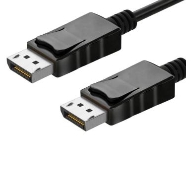 Imagem de Cabo Displayport 1.4A Freesync 144Hz 8K 1.8M Blindado Triplo