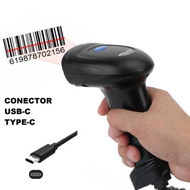 Imagem de Leitor Código Barras Barcode Scanner Conector Usb-C Celular