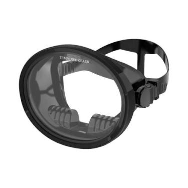 Imagem de Máscara De Mergulho Oval Para Adultos Estilo Retrô Com Visão Panorâmic
