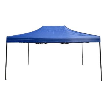 Imagem de Tenda Gazebo Dobravel Aco E Poliester 3x2m Azul - Outdoor