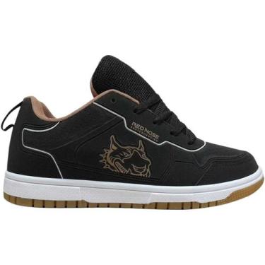 Imagem de Tênis Red Nose Skateboarding Masculino, Preto branco, 42