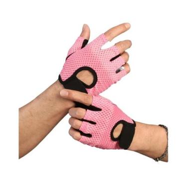 Imagem de Luvas Sem Dedos Unissex para Verão - Gelo Seda Respirável e Antiderrap
