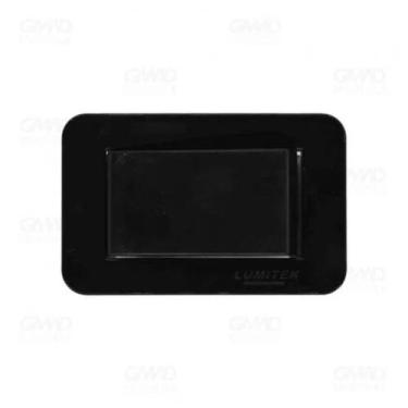 Imagem de Interruptor para Móveis Paralelo 10 Amperes Lumitek, Preto