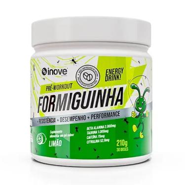 Imagem de Formiguinha Pré-Treino - 210g Limão - Inove Nutrition-Masculino