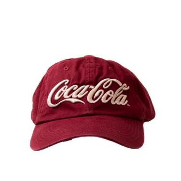 Imagem de Boné Coca Cola Basico Bordado Frontal Julia, Vermelho, Único