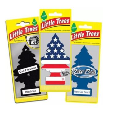Imagem de Odorizante little trees bandeiras diversos aromas _ Unidade
