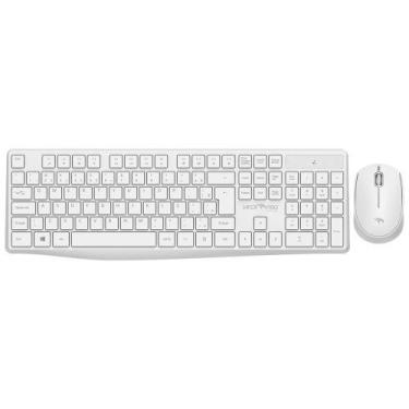 Imagem de Kit Teclado e Mouse sem Fio Creative - VO204 Branco - Viper PRO Office