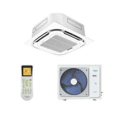 Imagem de Ar Condicionado Cassete 4 Vias Inverter Split Elgin Plus 24000 BTUs Fr