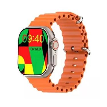 Imagem de Smartwatch Series 10 Ultra W69+ NFC 2gb Tela Amoled 49mm Ilha Dinâmica