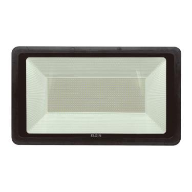 Imagem de Refletor LED Pro 400W 6500K Bivolt com Fluxo Luminoso 32000LM e IP66 Preto Elgin