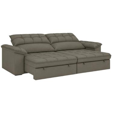 Imagem de Sofá Retrátil e Reclinável 3 Lugares 2m Monique