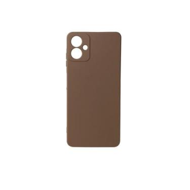 Imagem de Capa Capinha Case Aveludada Para Samsung Galaxy A07 5G Marrom - LXL