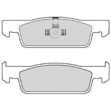 Imagem de Pastilha de Freio Dianteiro Renault Logan 2014 a 2021 - TEC PADS