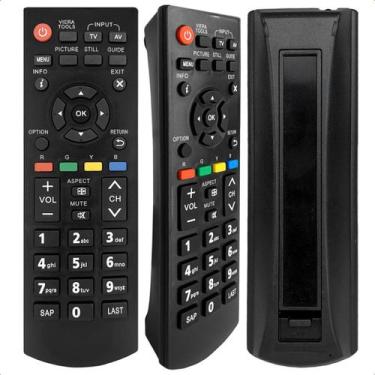 Imagem de Controle Remoto Compativel Com Tv Panasonic Viera Tools TC-L39EL6B Com