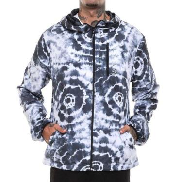 Imagem de Jaqueta DC Shoes Dagup Print Marble Masculina Preto, Preto, M