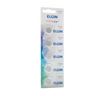 Imagem de Bateria de Lítio 3V CR1632 Longa Duração Alta Eficiência com 5 Unidades para Dispositivos Diversos Elgin