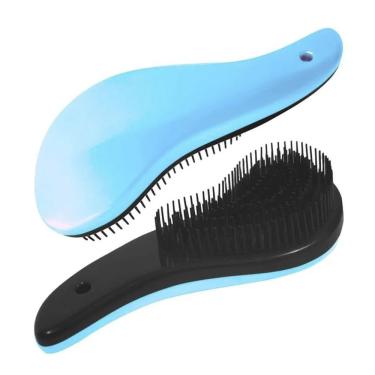 Imagem de Escova de Cabelo Mágica Desembaraçadora para Todos os Tipos de Fios Cores Variadas Magica Mais