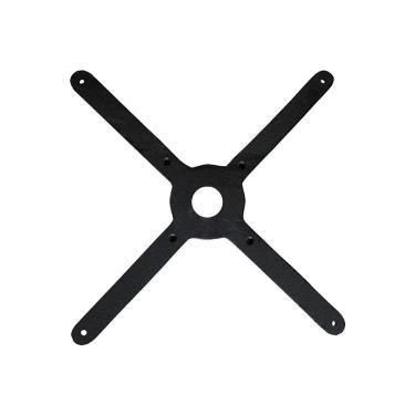 Imagem de Trava de Mesa Base Veroninha Jardim em Ferro Fundido 42x42cm para Tampos de Jantar