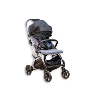 Imagem de Carrinho de bebe nova silver/black - premium baby
