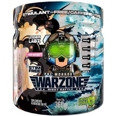 Imagem de Pré-Treino Noturno Warzone Night Battle Under Labz 360g, Green Bomb