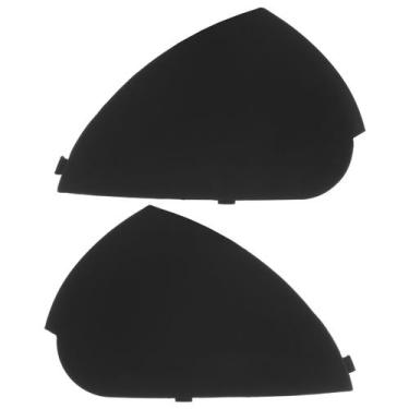 Imagem de Kit Orelhas Laterais Capacete Attack Solid - PRO TORK, PRETO FOSCO, Ún