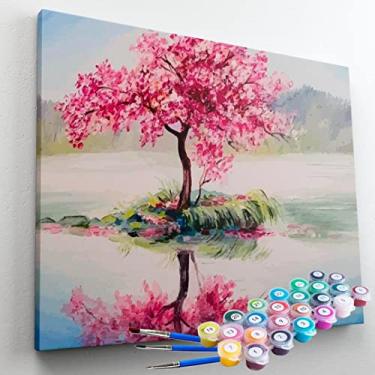 Imagem de MAUE ART STORE - Kit de Pintura Terapêutica - A Árvore na Ilha